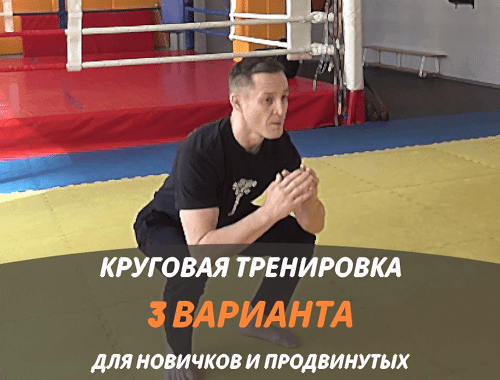 Упражнения методом круговой тренировки
