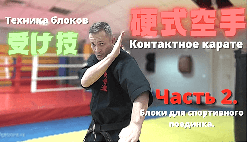 техника блоков в карате урок2