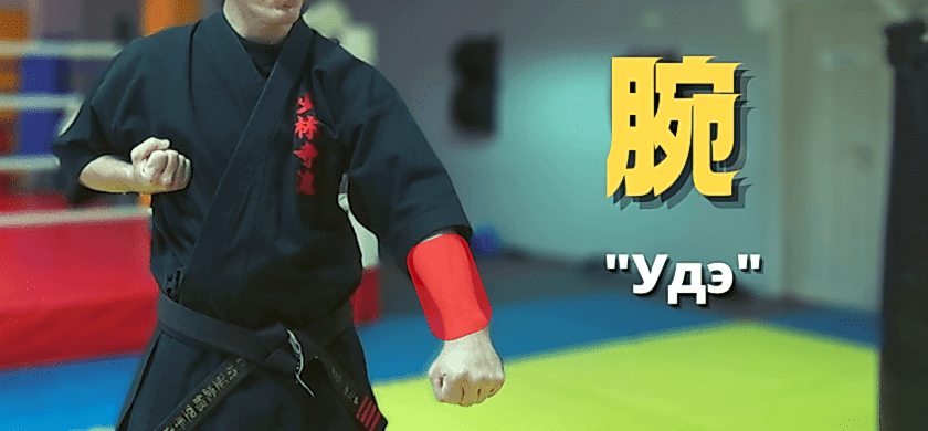 Уде блок гедан барай. Название ударных частей в карате