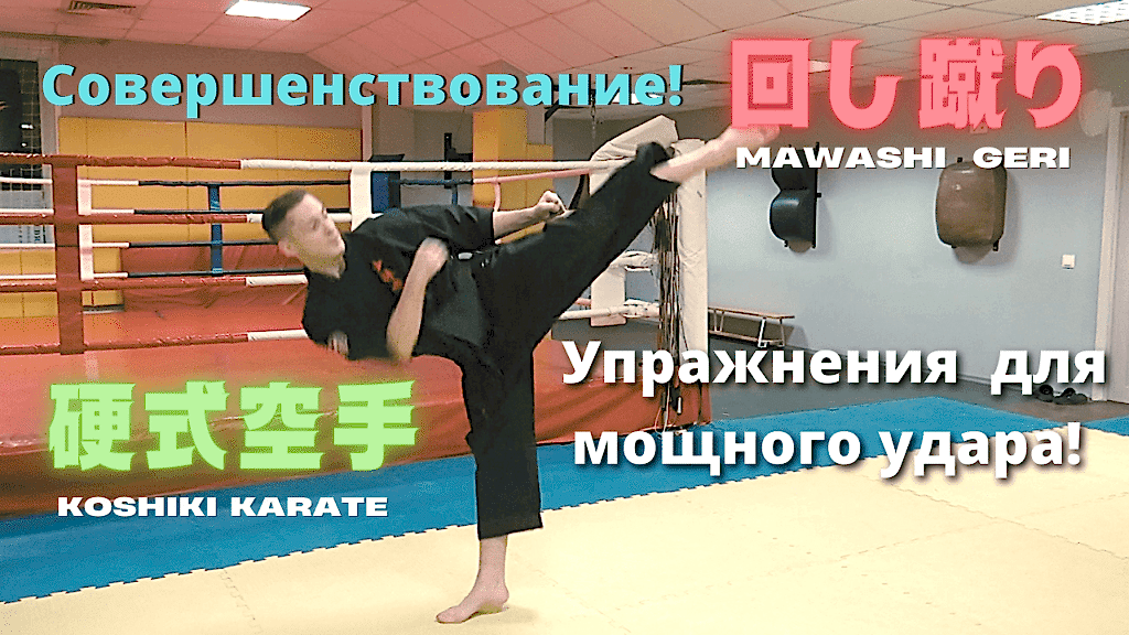 удар маваши гери карате